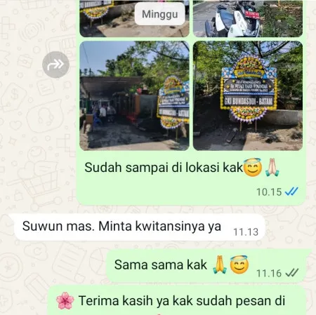 Pengiriman Papan Bunga Duka Kwayangan Kedungwuni
